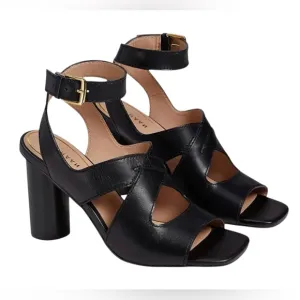 Cole Haan Raina Leather High Heel City Sandals