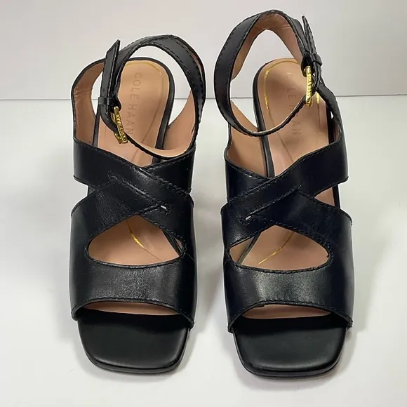 Cole Haan Raina Leather High Heel City Sandals