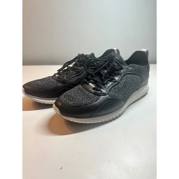 Cole Haan Sneakers Knit Running Shoes Grand.OS Lightweight Black 9M