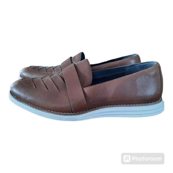Cole Haan Womens Original Grand OS Shoes Loafers Brown Leather W15302