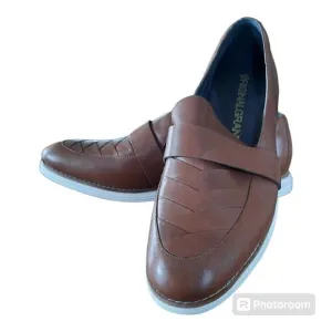Cole Haan Womens Original Grand OS Shoes Loafers Brown Leather W15302