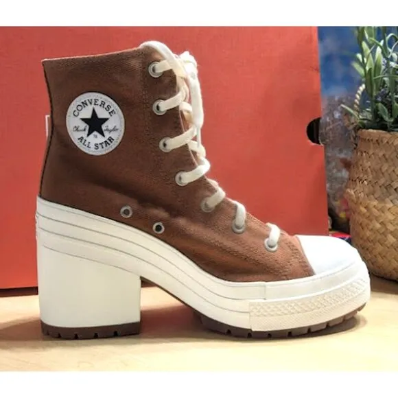 Converse Chuck 70 De Luxe Heel Hi Top Unisex Platform Shoes W9 M7 NIB