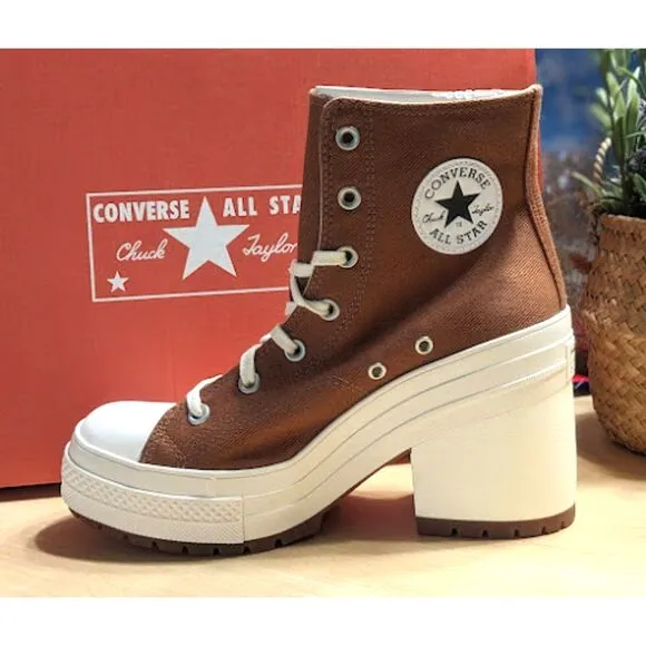 Converse Chuck 70 De Luxe Heel Hi Top Unisex Platform Shoes W9 M7 NIB