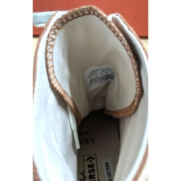 Converse Chuck 70 De Luxe Heel Hi Top Unisex Platform Shoes W9 M7 NIB