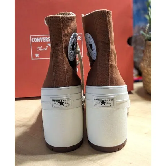 Converse Chuck 70 De Luxe Heel Hi Top Unisex Platform Shoes W9 M7 NIB