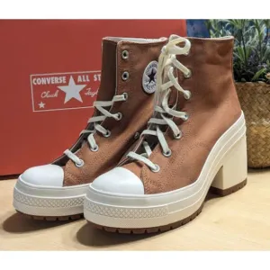 Converse Chuck 70 De Luxe Heel Hi Top Unisex Platform Shoes W9 M7 NIB