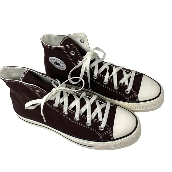Converse Ctas Lift Platform High Shoes Brown For Men Skate Custom 171209C-WWBW