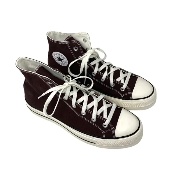 Converse Ctas Lift Platform High Shoes Brown For Men Skate Custom 171209C-WWBW