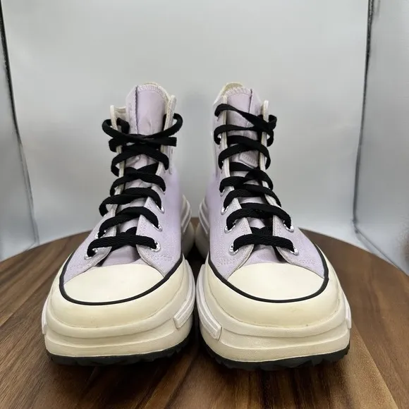 Converse Run Star Legacy CX Hi Vapor Violet Shoes A03064C Platform Women's 8.5