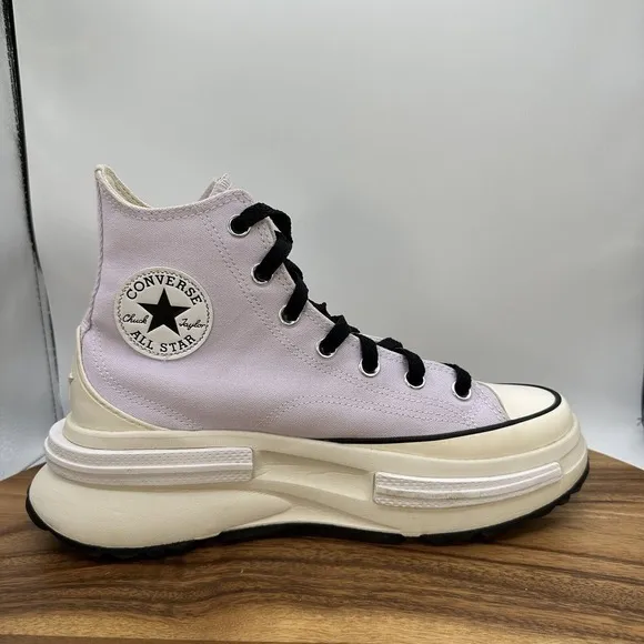Converse Run Star Legacy CX Hi Vapor Violet Shoes A03064C Platform Women's 8.5