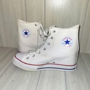 Converse Womens Chuck Taylor All Star Lux Platform Wedge Tennis Shoes  Size 11