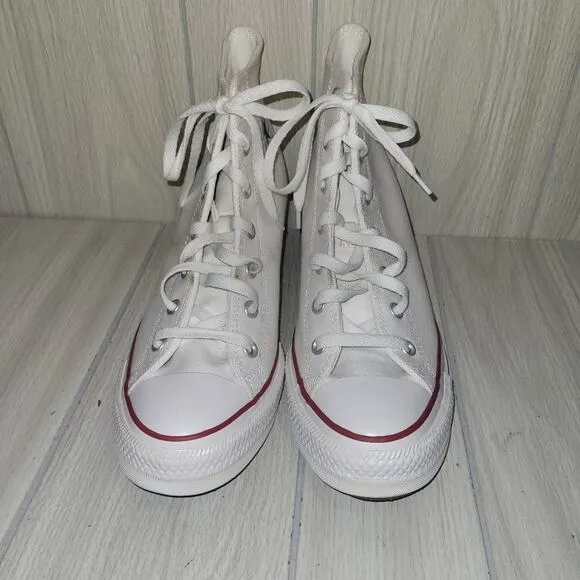 Converse Womens Chuck Taylor All Star Lux Platform Wedge Tennis Shoes  Size 11