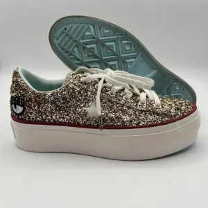 Converse X Chiara Ferragni One Star Platform OX Shoes Size 5 - 562026C - RARE