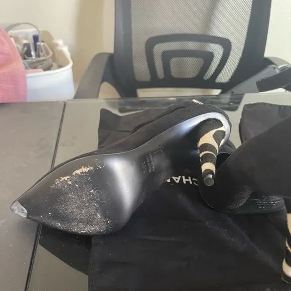 COPY - black heels . Made in ITALY  Giusseppe Zanotti .