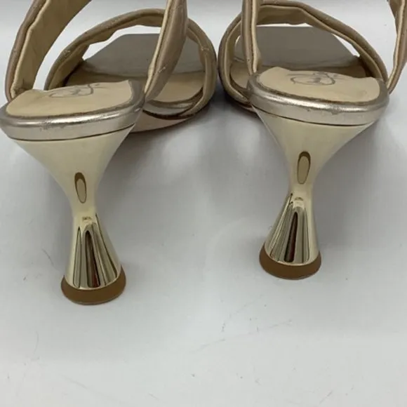 COPY - Jennifer Tattanelli Sz 41 Quilted Leather Sandals Shoe
