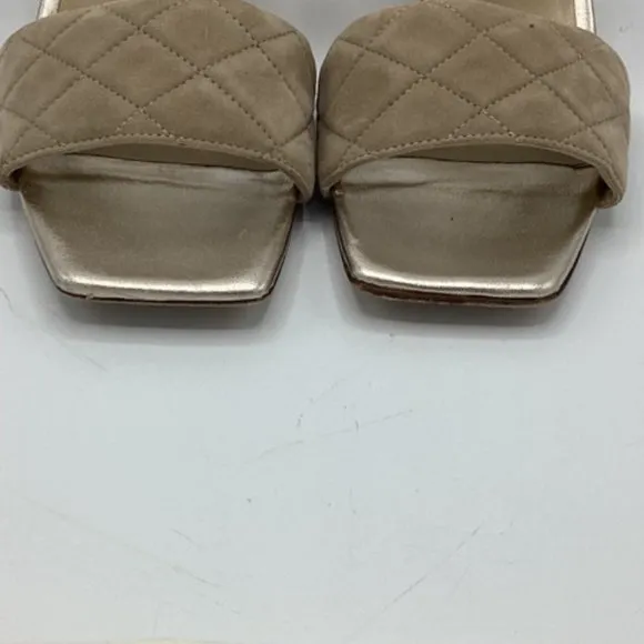 COPY - Jennifer Tattanelli Sz 41 Quilted Leather Sandals Shoe