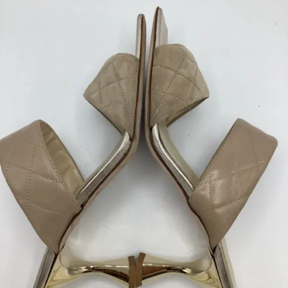 COPY - Jennifer Tattanelli Sz 41 Quilted Leather Sandals Shoe