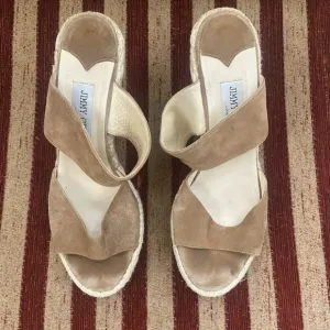 COPY - Jimmy Choo Made in Italy wedge shoes.  European size is 42.