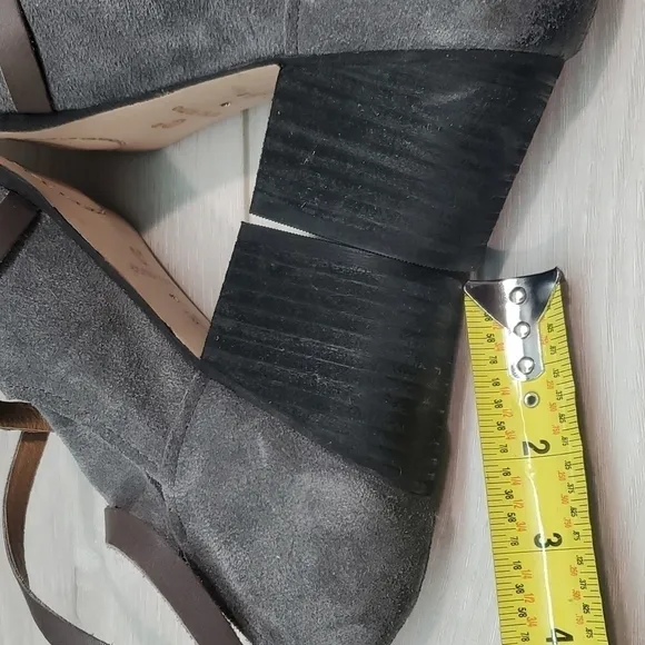 Corso Como Womens Hanna Ankle Suede Strappy Boots Heels shoes sz 9M