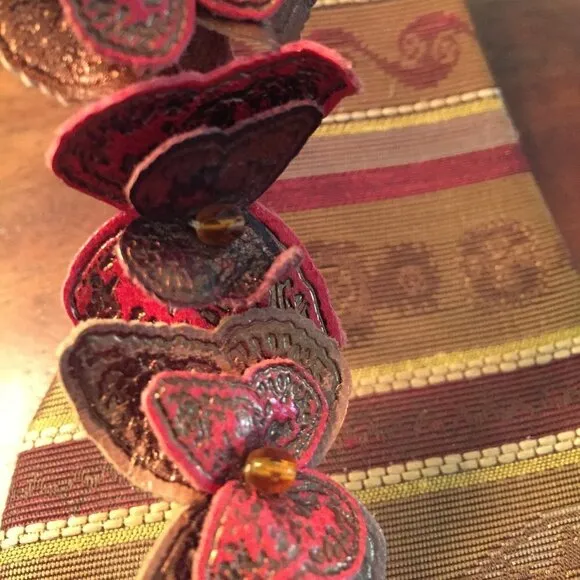 Couture butterfly sandals
