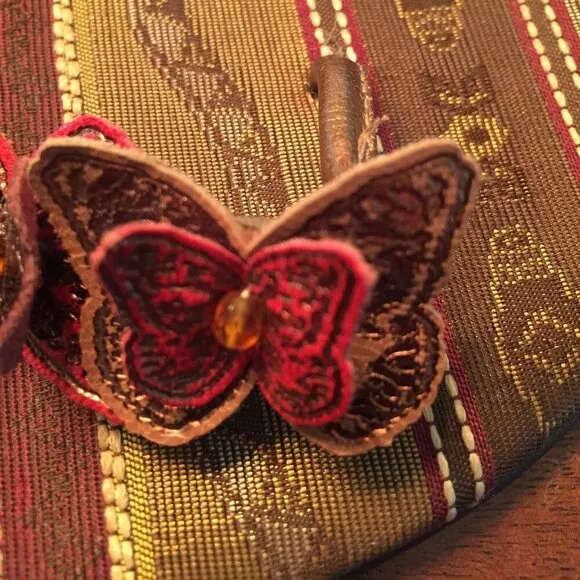 Couture butterfly sandals