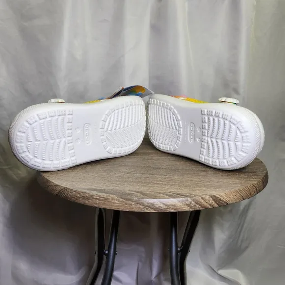 CROCS X Care Bears Collaboration Crush Clog Light On Platform Multicolor M5 W7