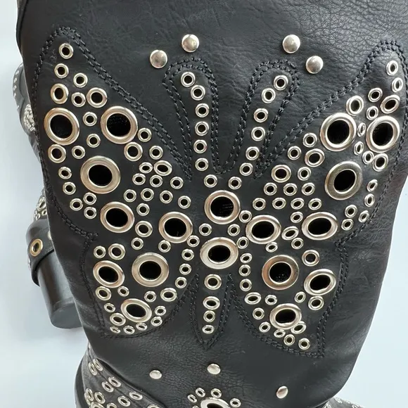 Current Mood Flight Risk Cowboy Boots Size 6