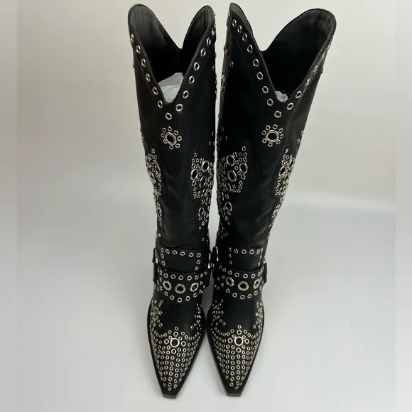 Current Mood Flight Risk Cowboy Boots Size 6