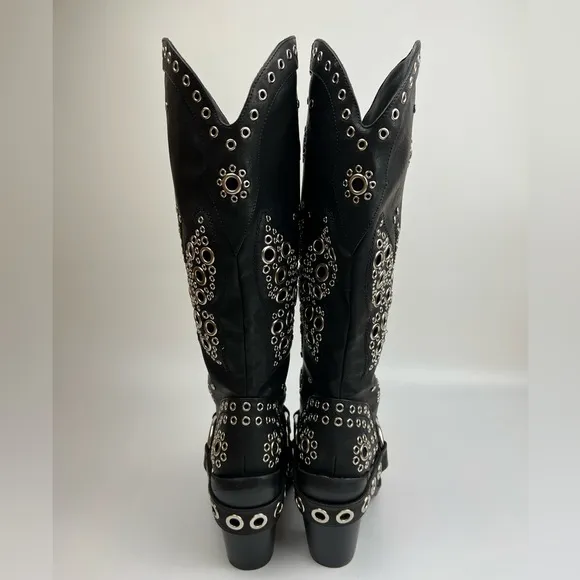 Current Mood Flight Risk Cowboy Boots Size 6