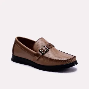 Daniel Fawn Buckle Loafers 0130703