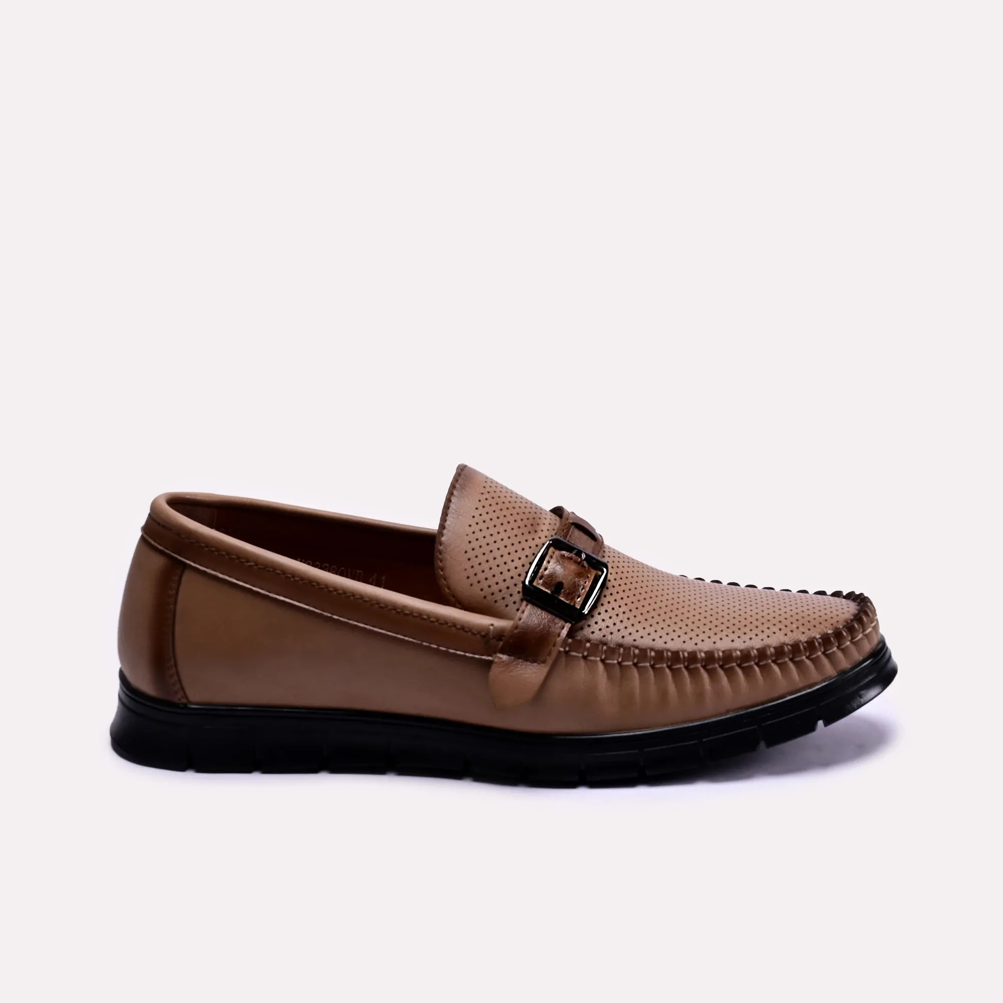Daniel Fawn Buckle Loafers 0130703