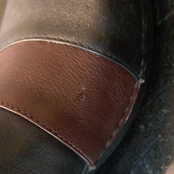 Dansko clog style black and brown shoes Sz European 39