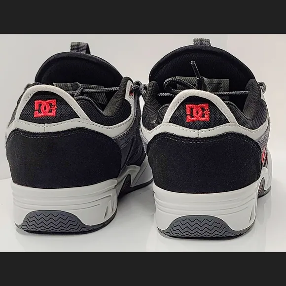 DC Kalis OG &quot;Love Park&quot; 2019 Black/Grey/Red ADYS100452 Deadstock Size 10 w/ Box