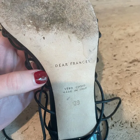 Dear Frances Dani Lace Up Heel