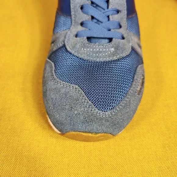 DIADORA Titan II Trainers Blue Suede Lace Up Casual Shoes Men's Sneaker Size 10