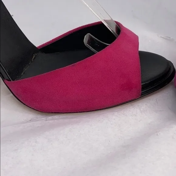 Diane Von Furstenberg 9.5 Pink Purple Suede Sandal
