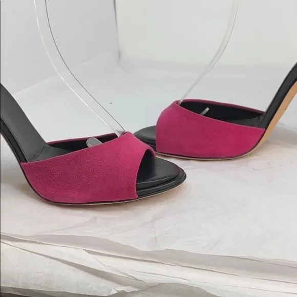 Diane Von Furstenberg 9.5 Pink Purple Suede Sandal