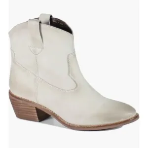 diba true outta town offwhite nubuck Western bootie Leather Block Heel  … 6.5