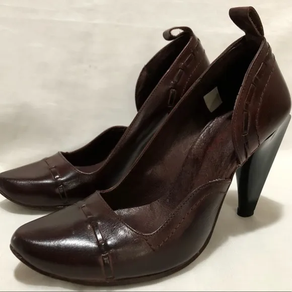 Diesel brown pumps shoes