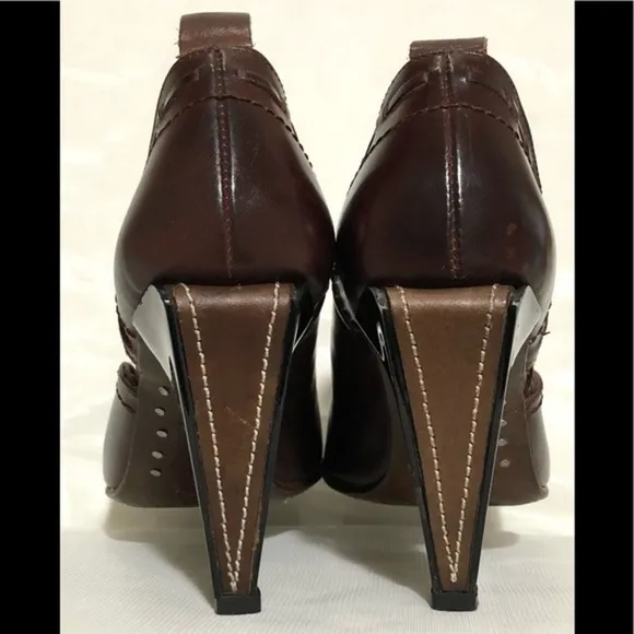 Diesel brown pumps shoes