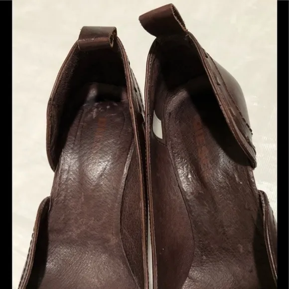 Diesel brown pumps shoes