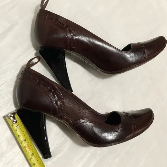 Diesel brown pumps shoes