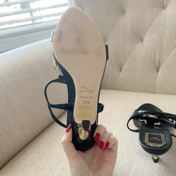 ❤️Dior CD Kitten Heel Sandals❤️