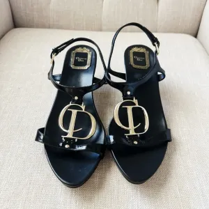 ❤️Dior CD Kitten Heel Sandals❤️