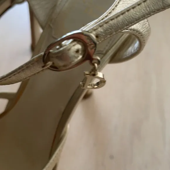 Dior Gold Heel sandals