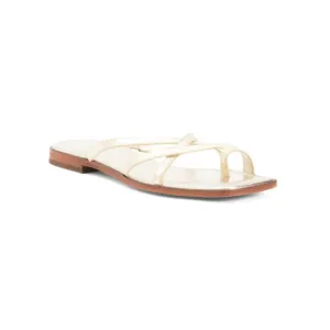 DOLCE VITA Gold Leather Indigo Sandals