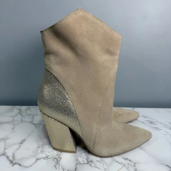 Dolce Vita Women’s Western Boots sz 6 Glam Cowboy Block Heel NEW K393
