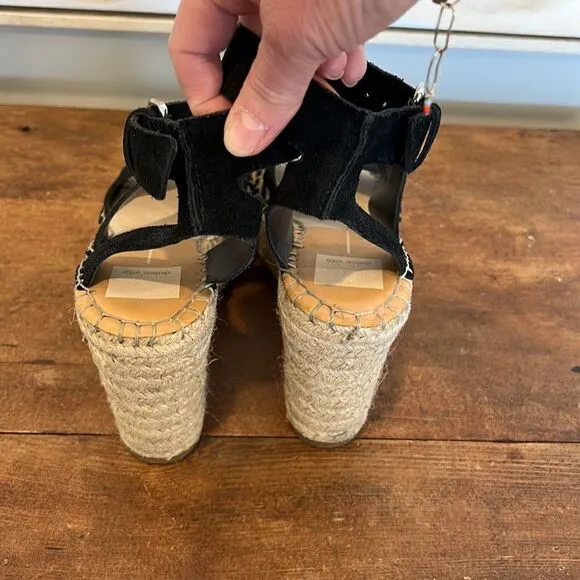 Dolce Vita espadrille wedge sandals