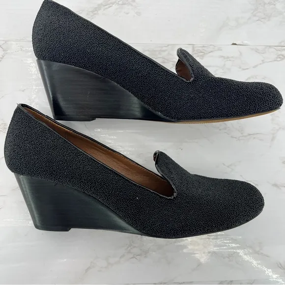 DONALD J PLINER Natali iridescent wedge dress SHOES