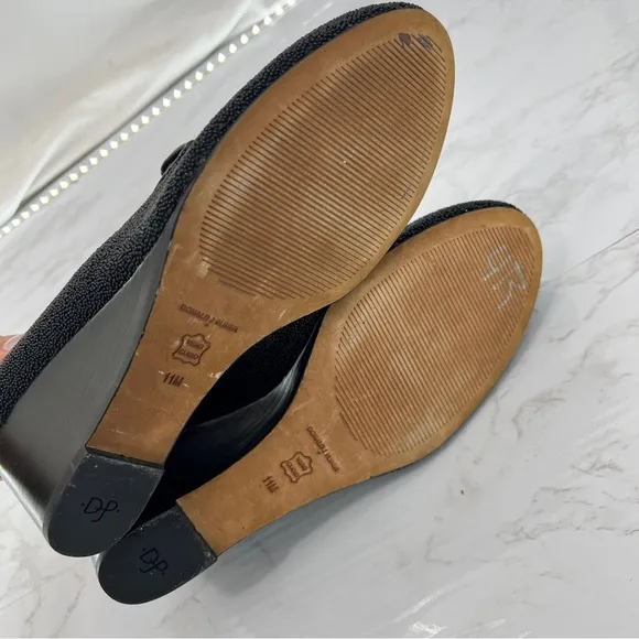 DONALD J PLINER Natali iridescent wedge dress SHOES